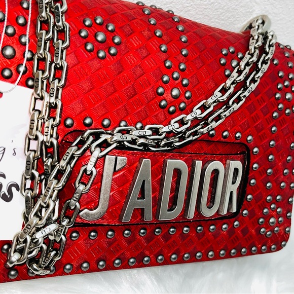 Dior: JADIOR Clutch Studded Shoulder Bag *RARE* - Picture 3 of 16